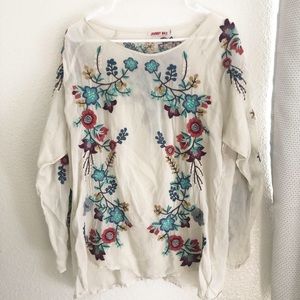 Johnny Was Medium Floral Top